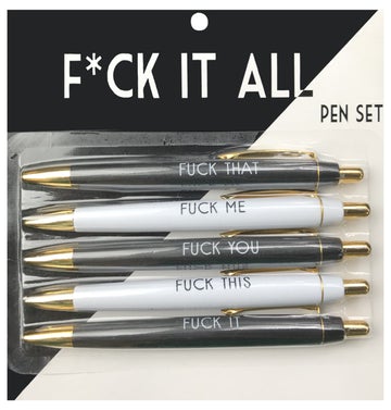 F*CK It All Pen Set