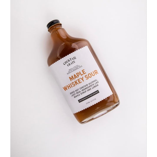 Maple Whiskey Sour - Cocktail Crate Mixer