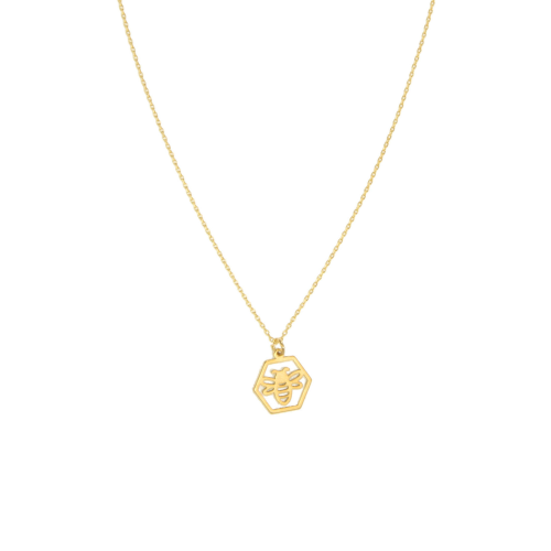 Honey Bee Necklace | Gold