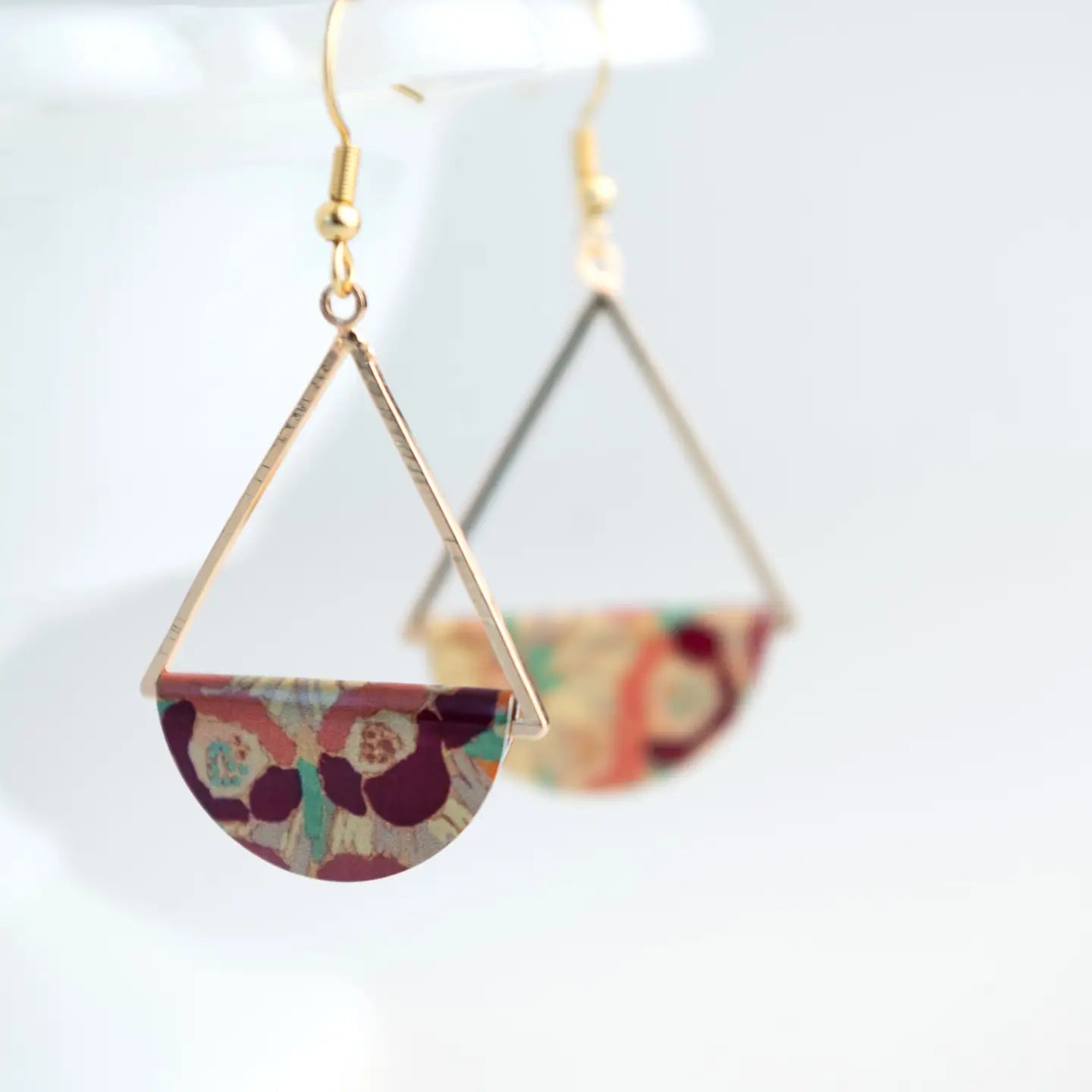Florence Dangle Earrings - Gold