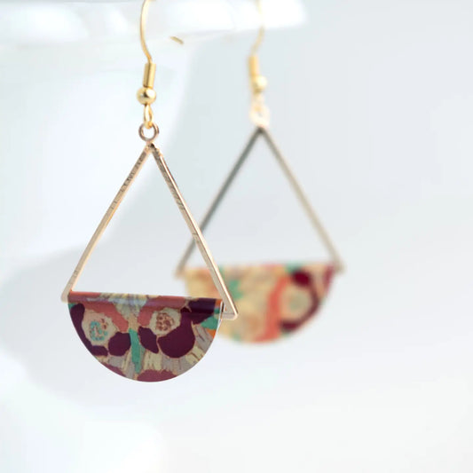 Florence Dangle Earrings - Gold