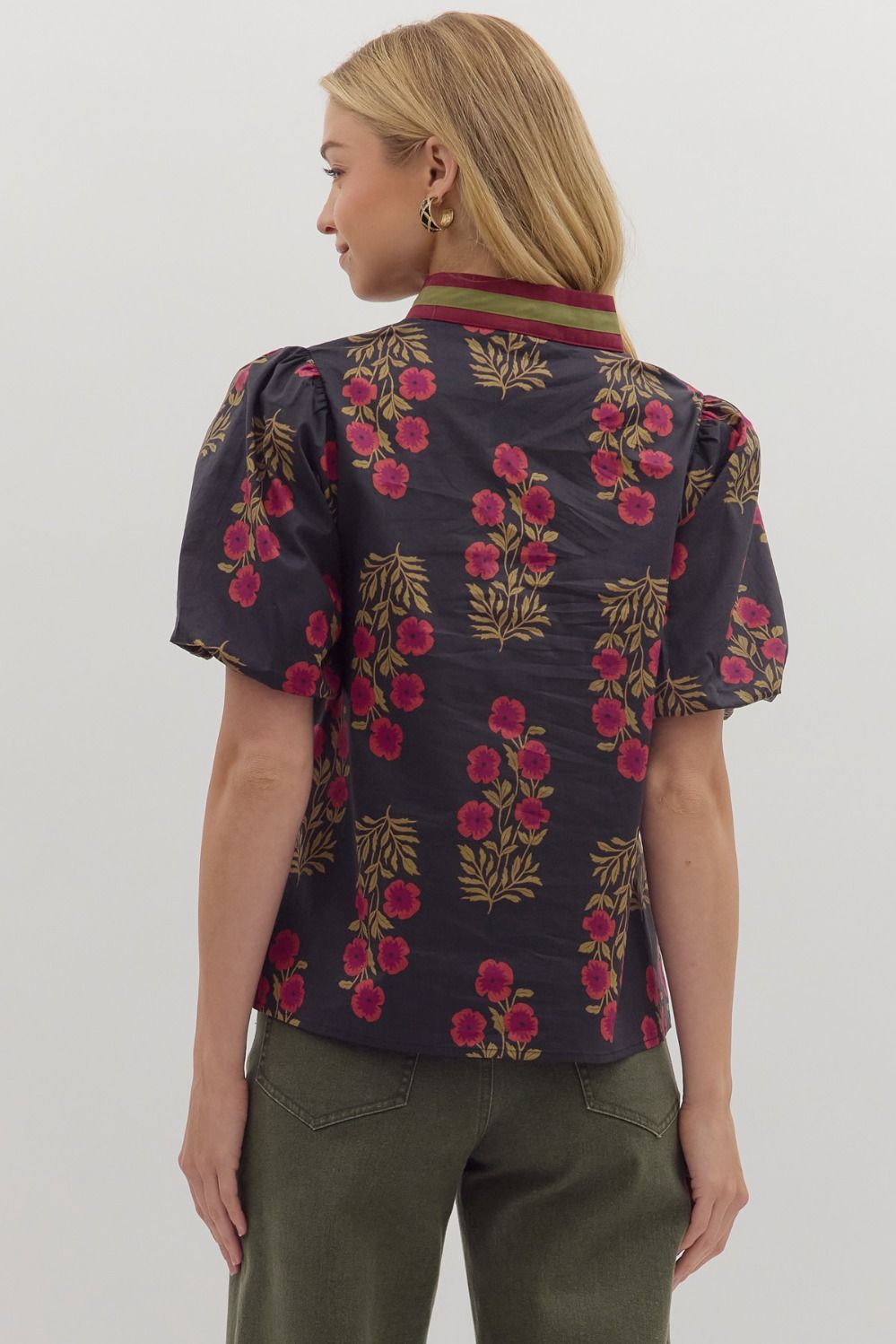 Sharla Floral Print Top