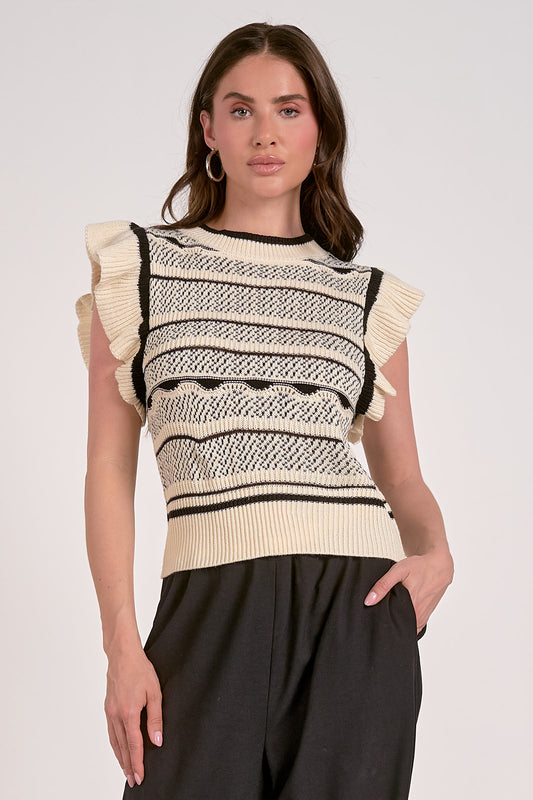 Angelina Crochet Vest