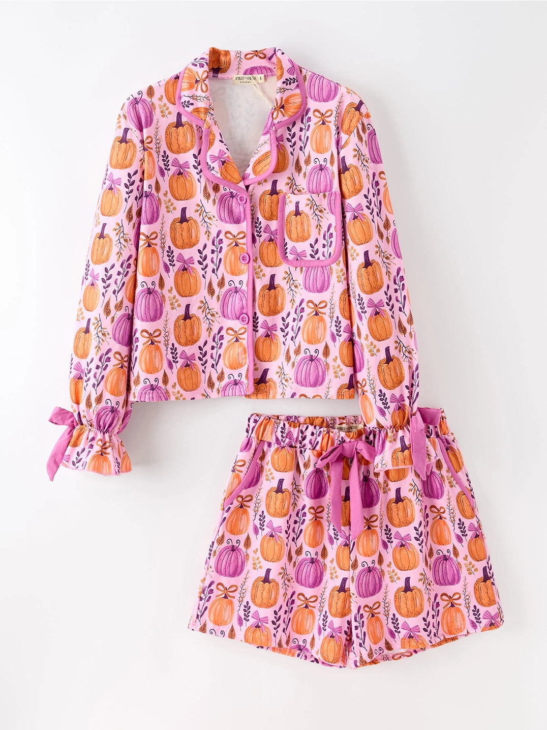 Pumpkin Pajama Set