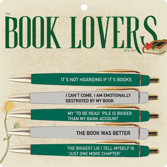 Book Lover Pen Set