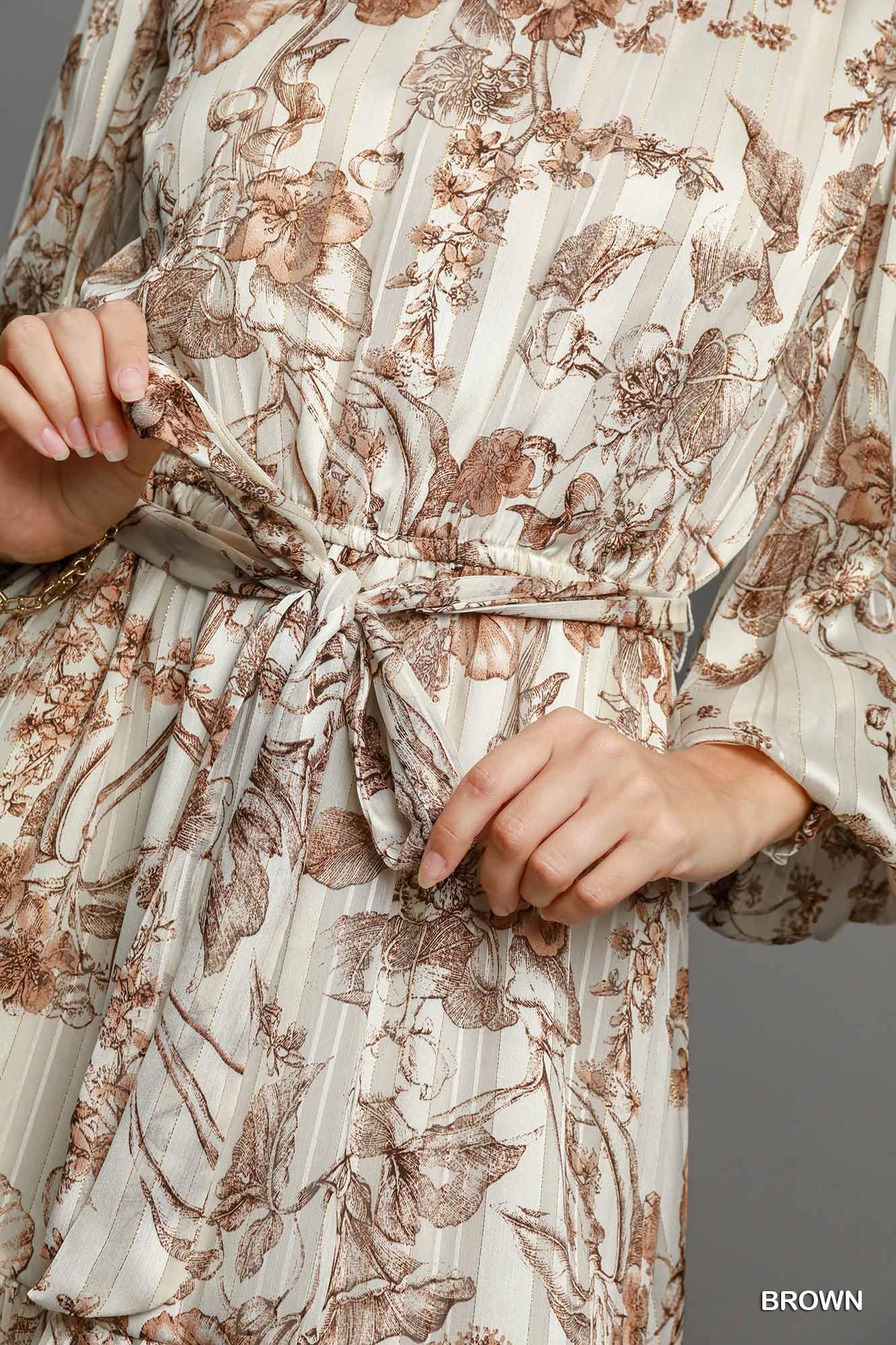 Annie Floral Print Dress