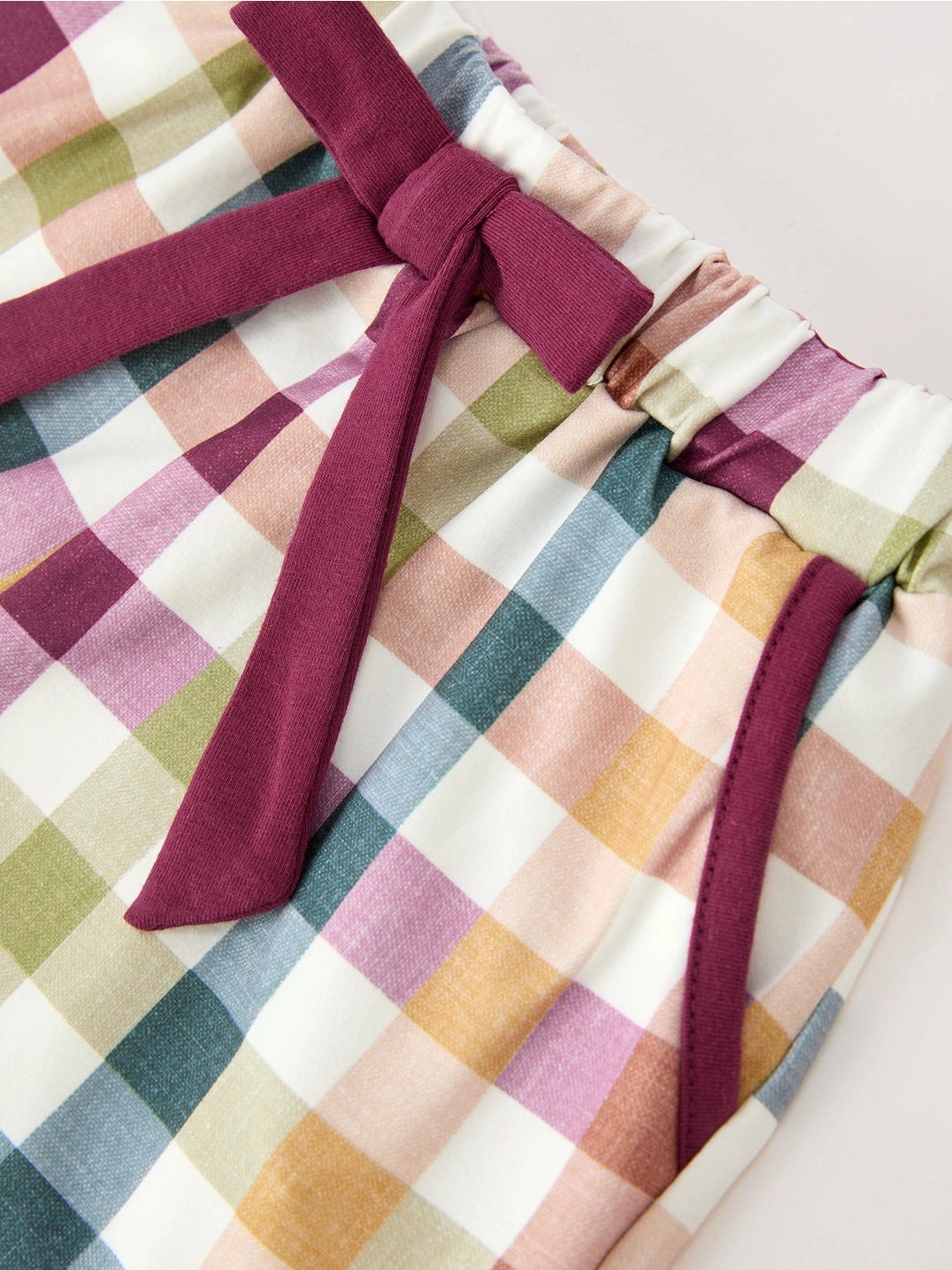 Mommy and Me Fall Plaid Pajama Set