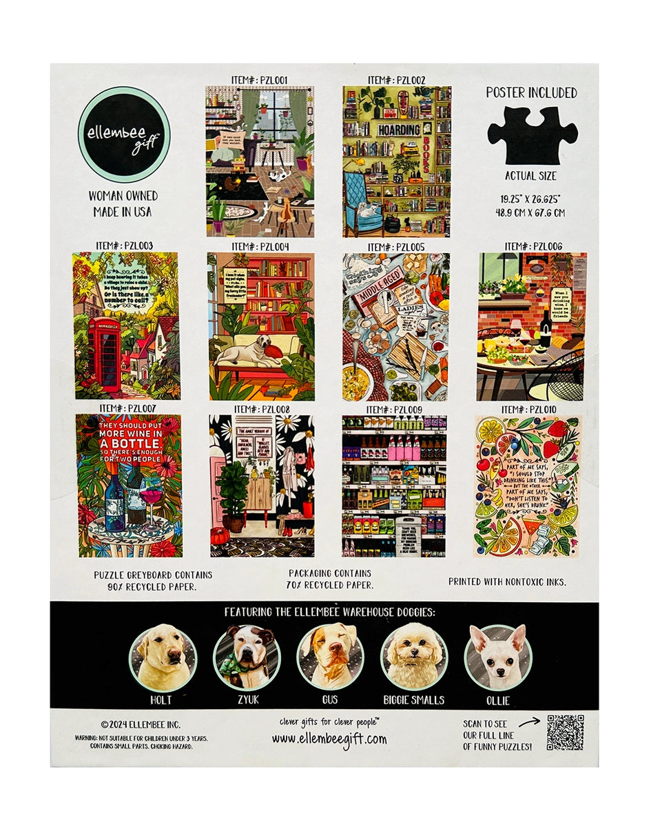 All You Need Is Love. and A Cat. and A Book | Adult Puzzles