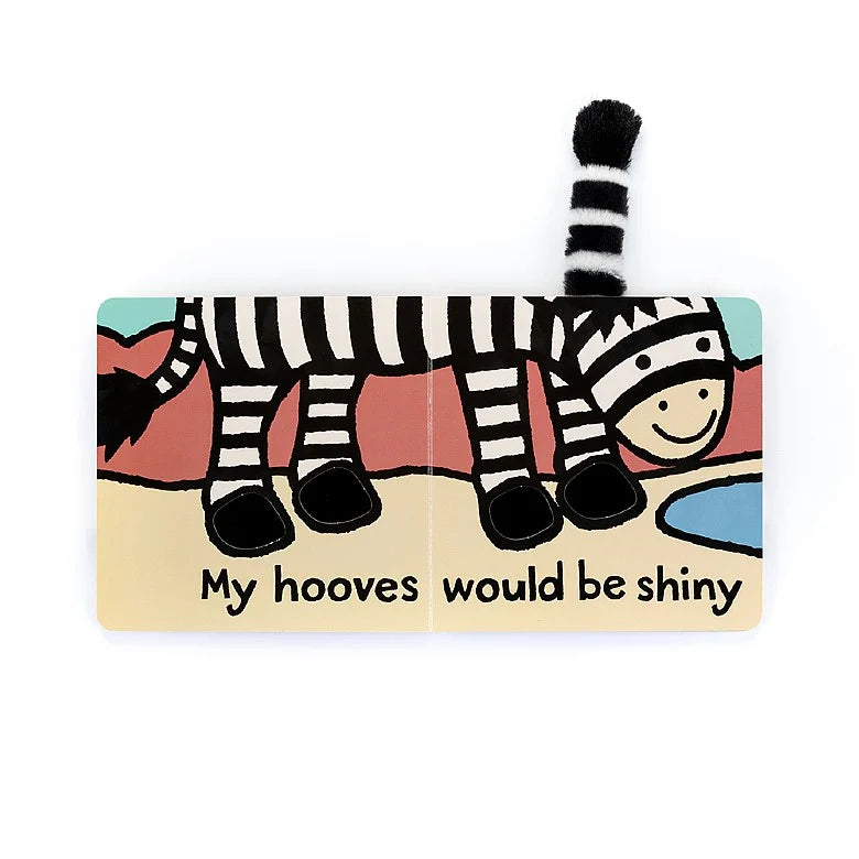If I Were a Zebra… JellyCat Board Book