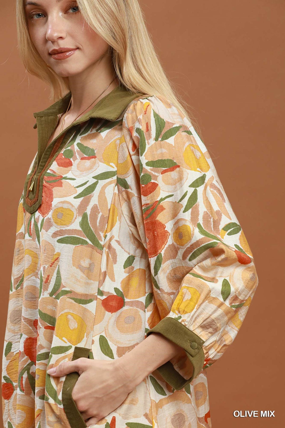 Elle Mix Floral Dress