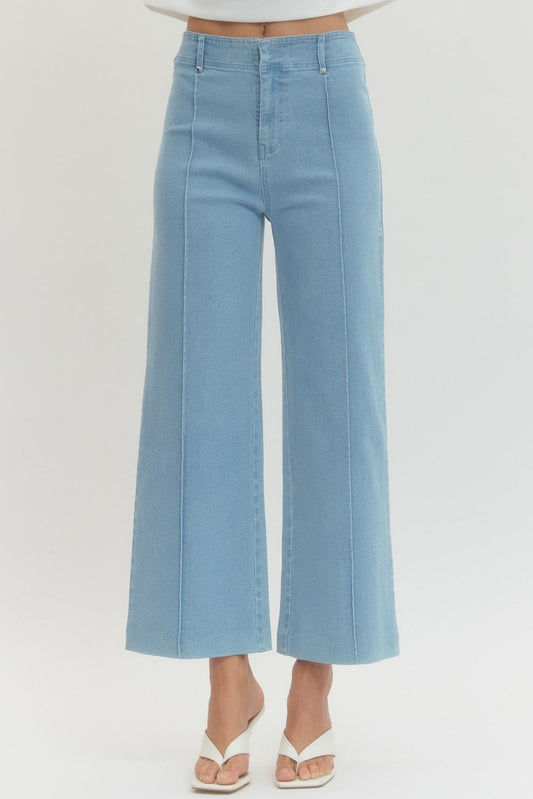 Dakota High Rise Wide Leg Pants | Denim