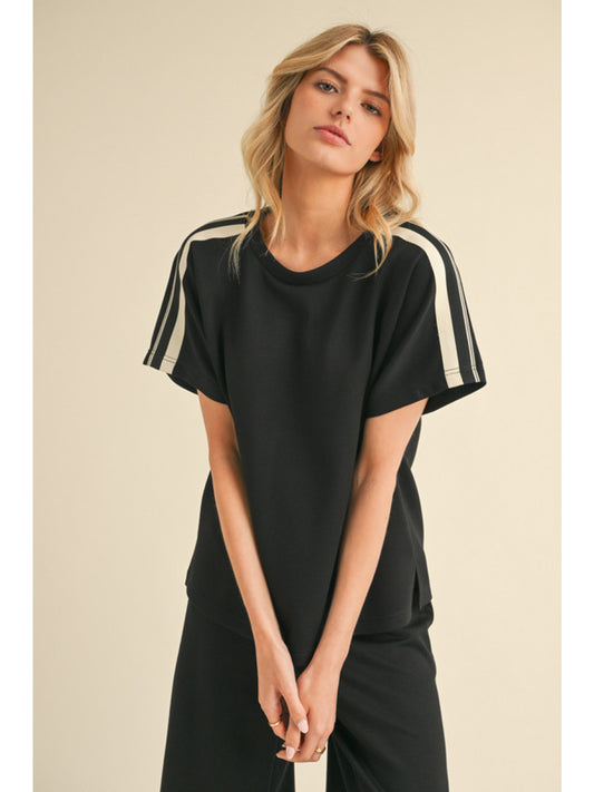 Breanna Side Stripe Top
