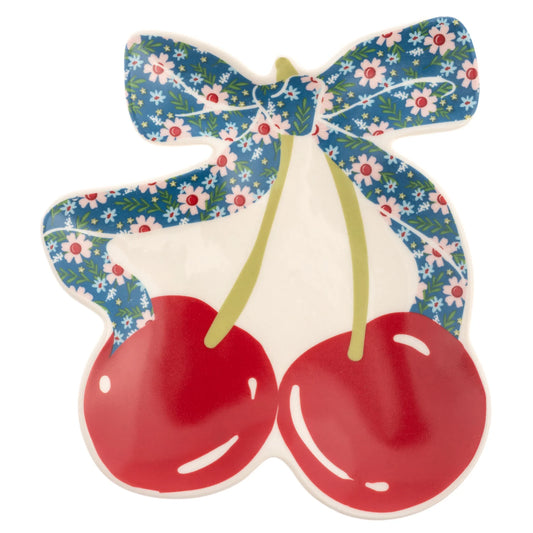 Calico Trinket Trays | Cherry