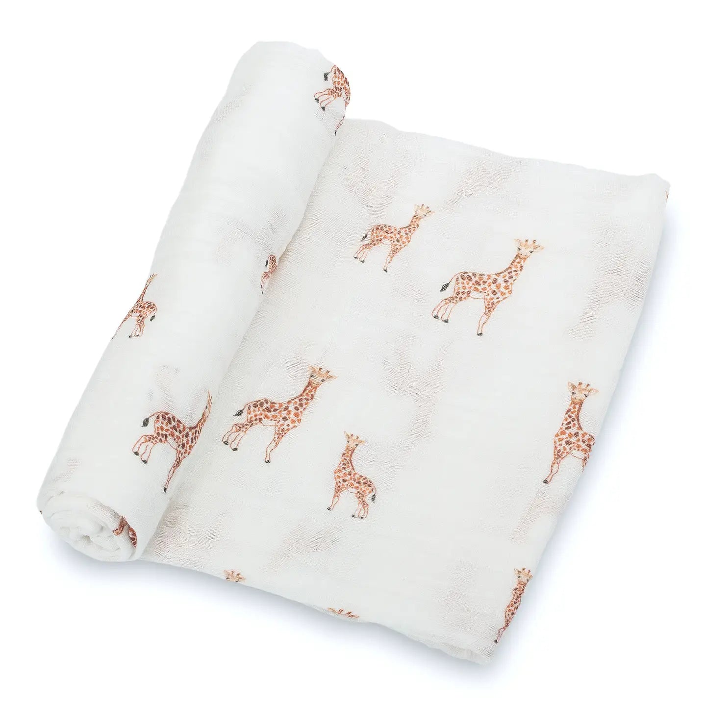 Giraffe Baby Swaddle Blanket