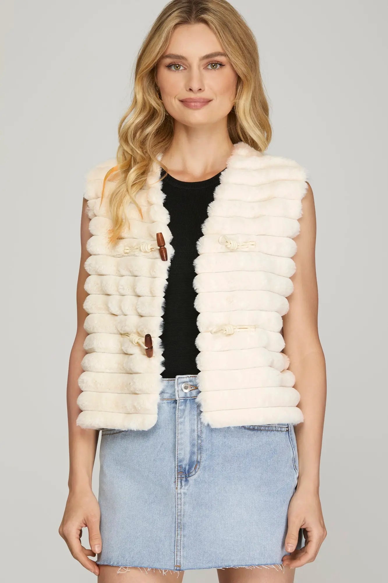 Marlon Faux Fur Vest