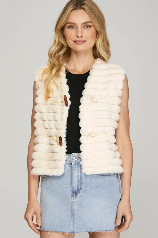 Marlon Faux Fur Vest
