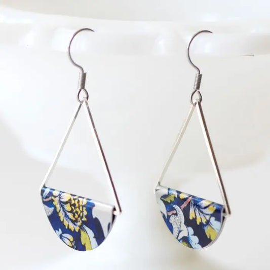 Eloise Dangle Earrings - Silver