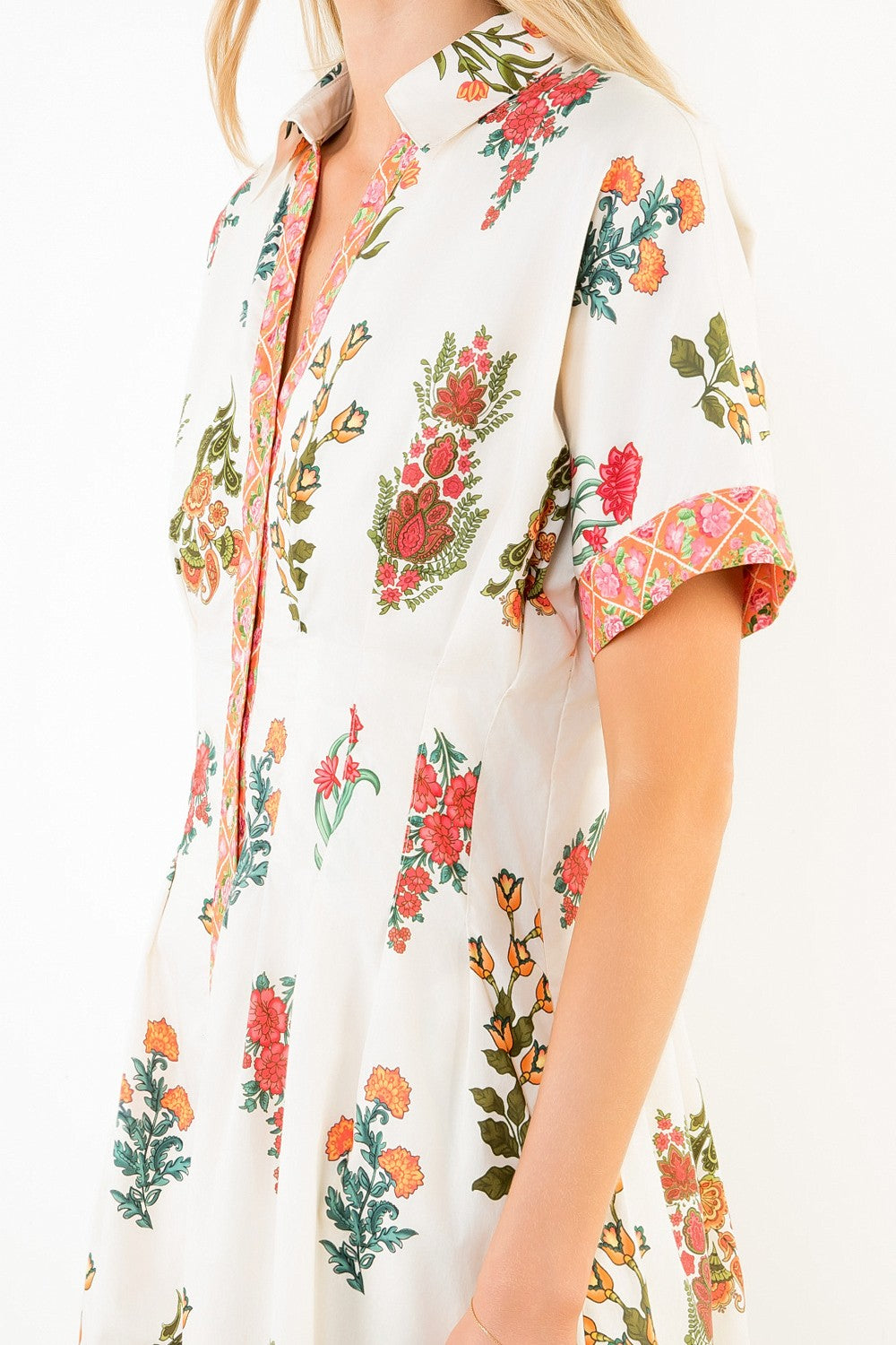 Nina Floral Pattern Dress
