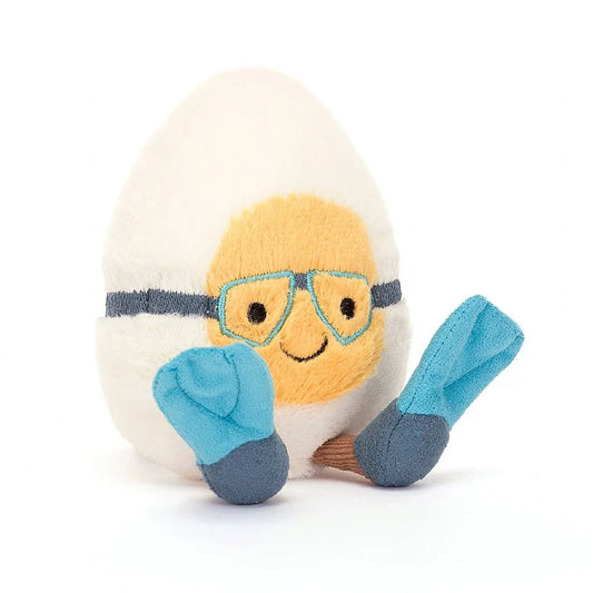 Amuseable Boiled Egg Scuba | JellyCat