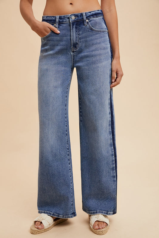 Becca Side Stripe Denim