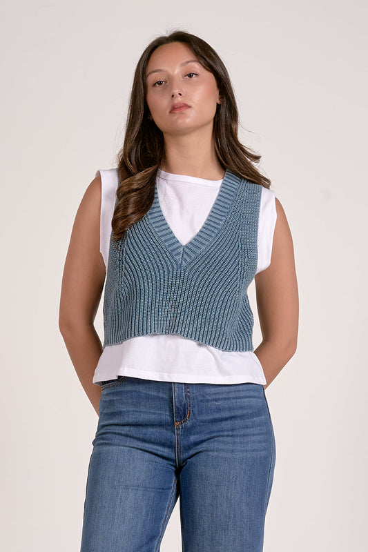 Easton Layered Sweater Vest