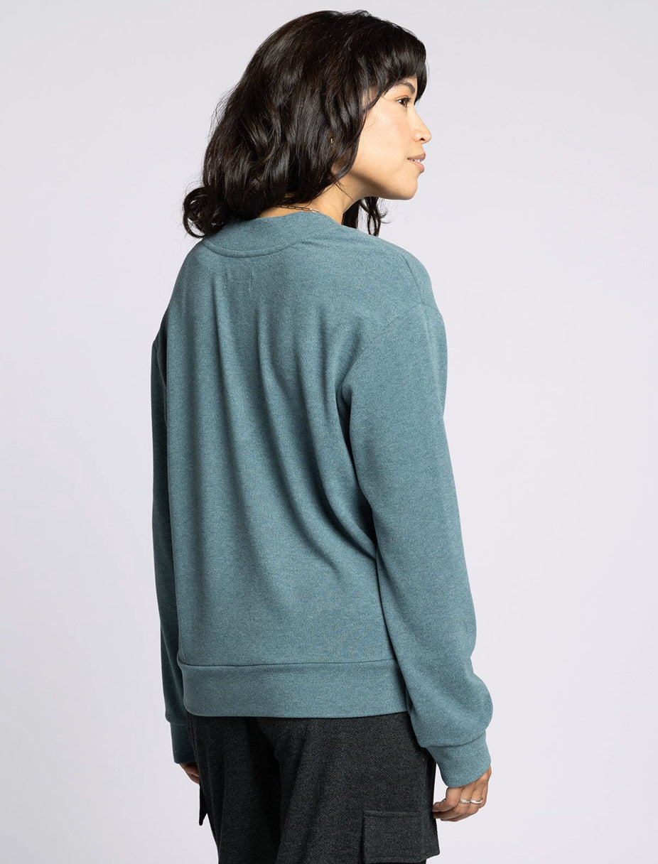 Manal Top | Spruce Heather