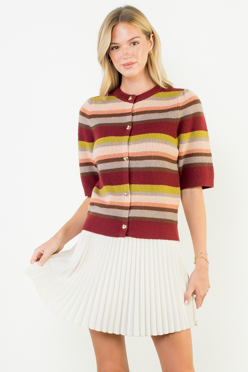 Kristie Stripe Cardigan