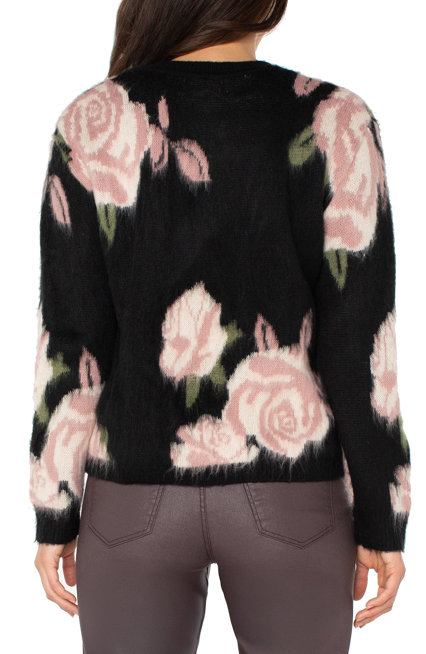 Liverpool Pink Multi Floral Sweater