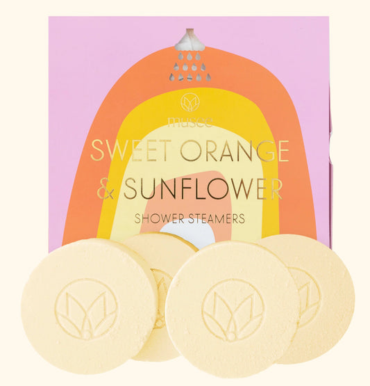 Sweet Orange + Sunflower Shower Steamers 