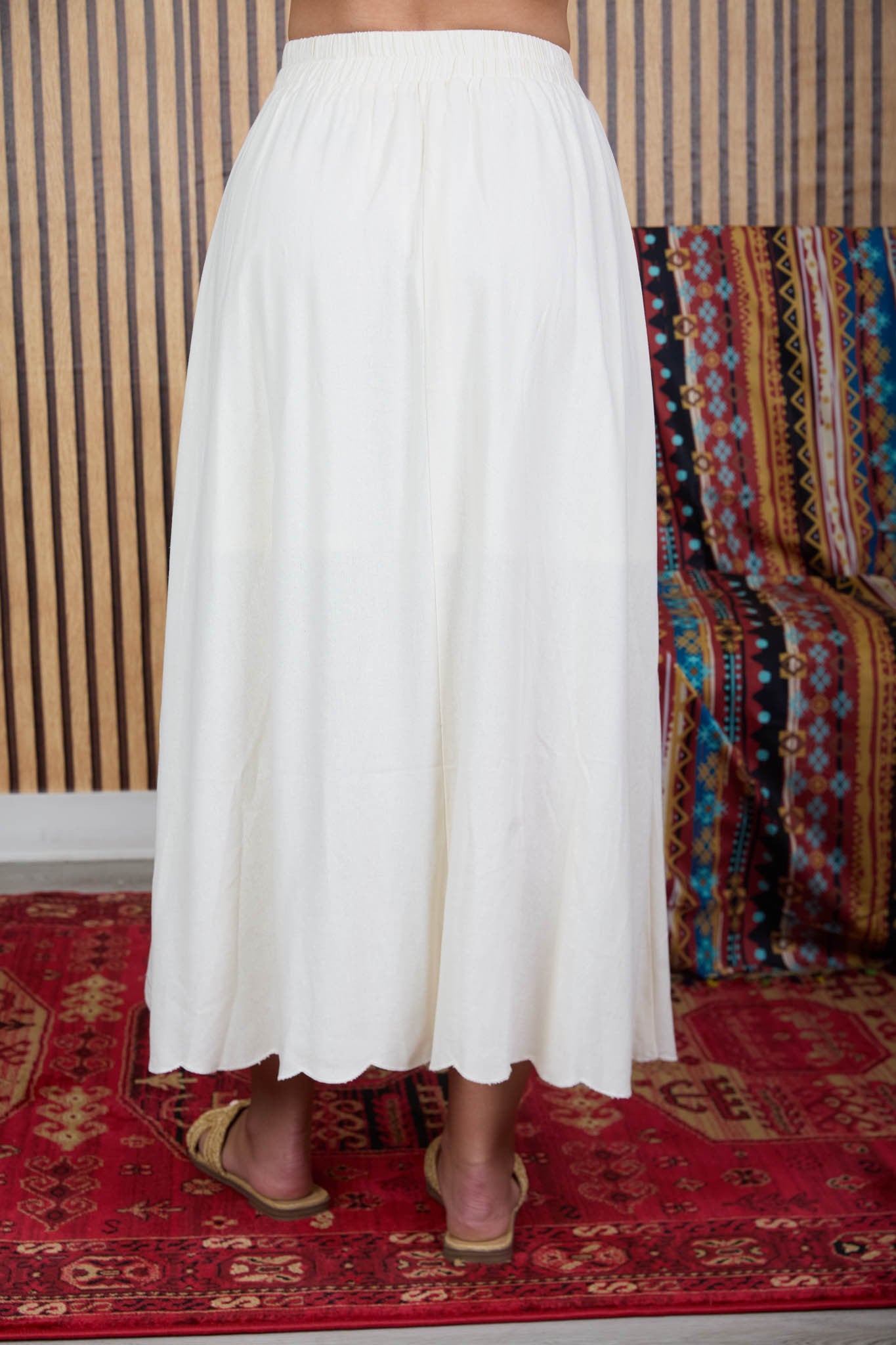 Aubrey Floral Embroidered Skirt