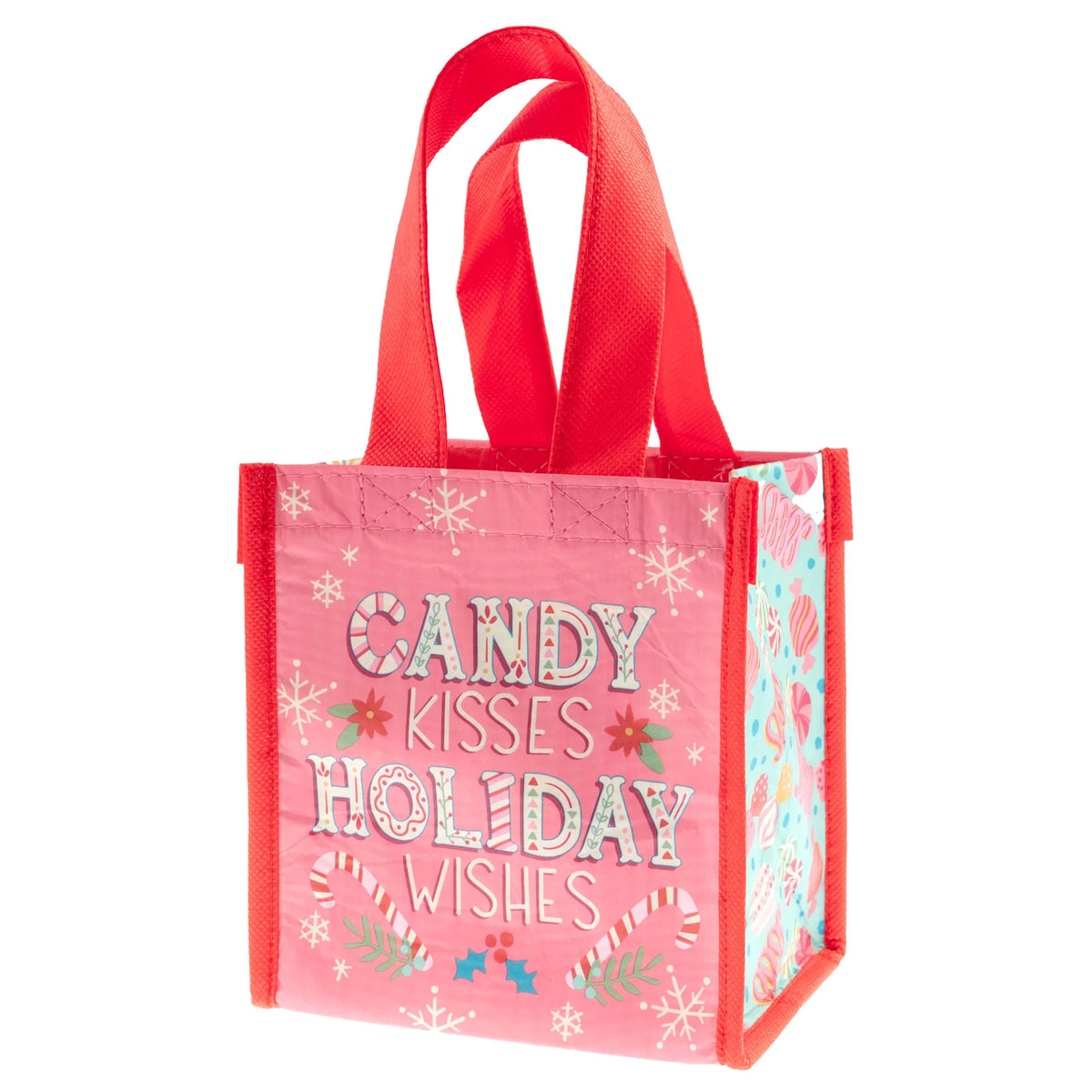 Recycled Small Gift Bag | Candy Kisses Holiday