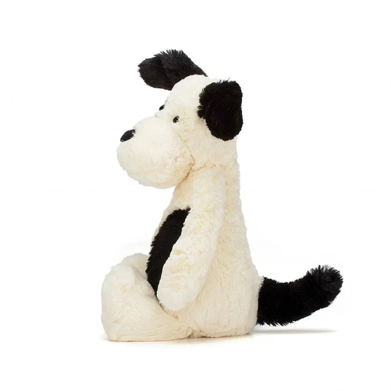 Bashful Black & Cream Puppy | JellyCat 