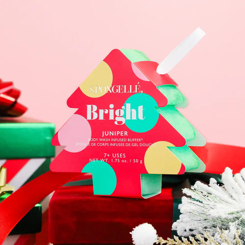 Holiday Tree Spongelle | Bright - Juniper