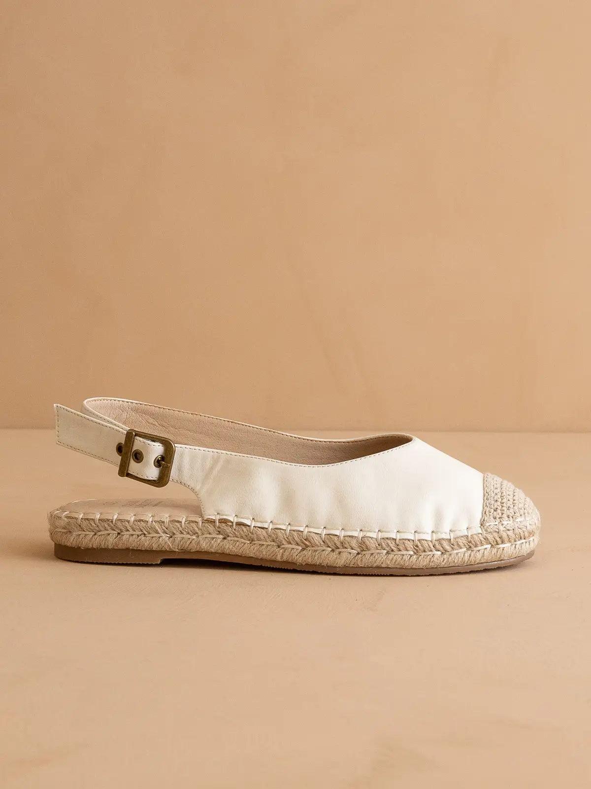 The Massa Ballet Flat | White