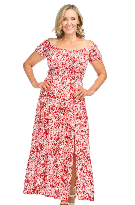 Evelyn Floral Maxi Dress 