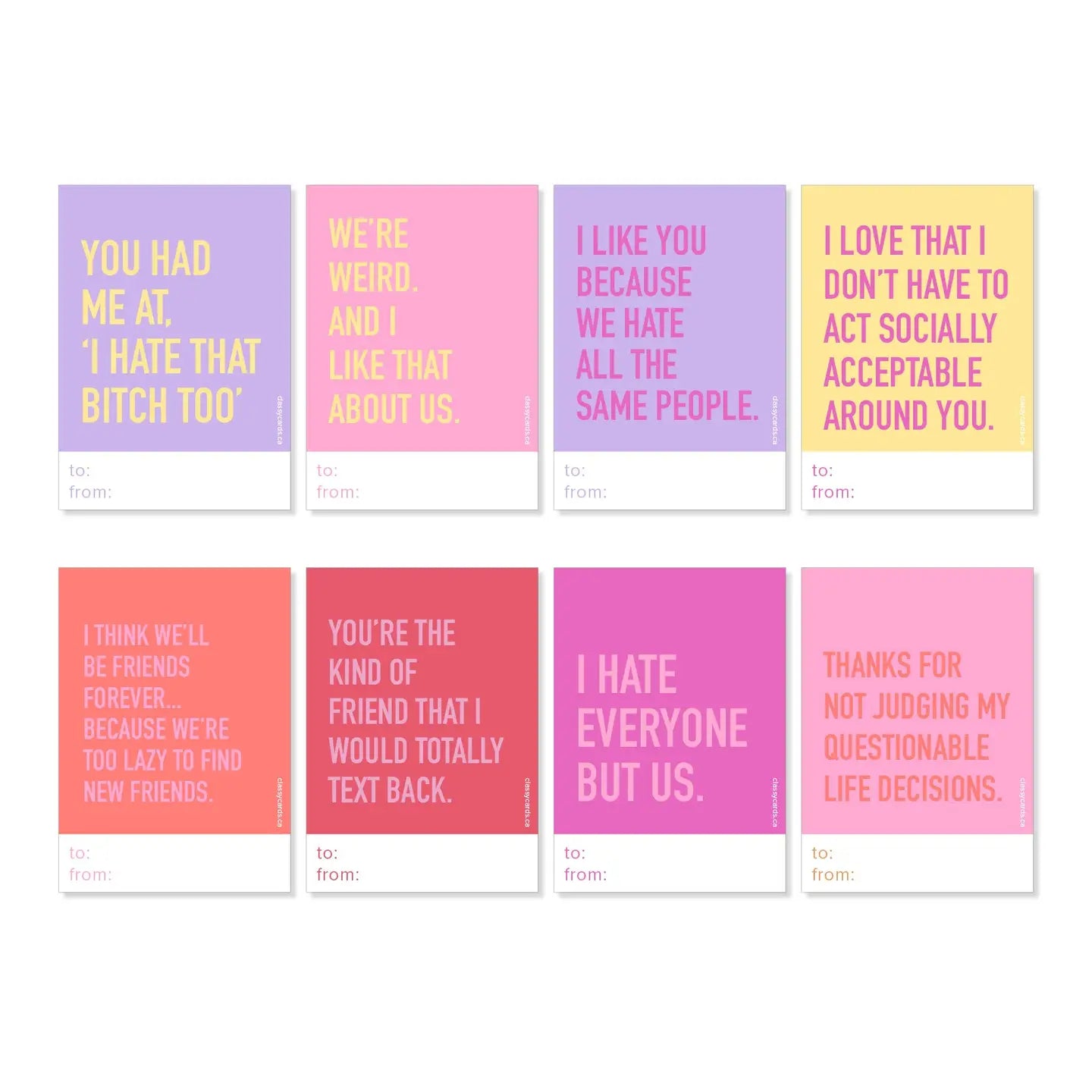 Love Notes | Bestie Collection