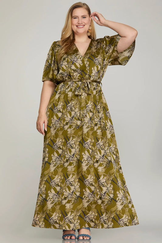 Samantha Printed Maxi Dress