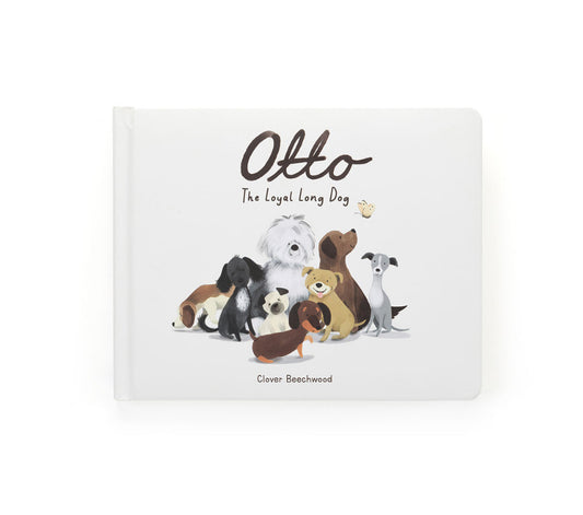 Otto The Loyal Long Dog JellyCat Board Book