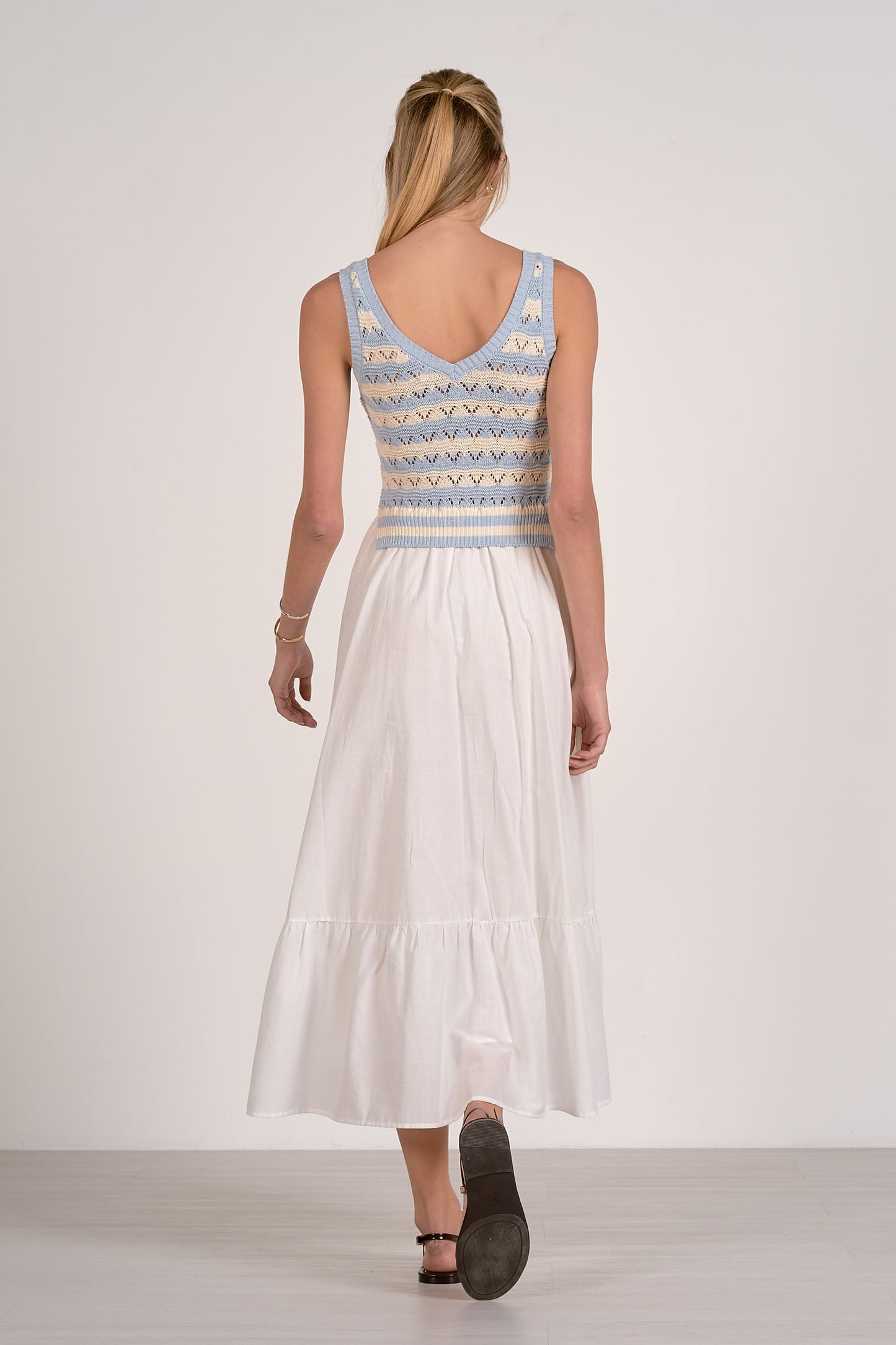 Meya Mixed Media Dress