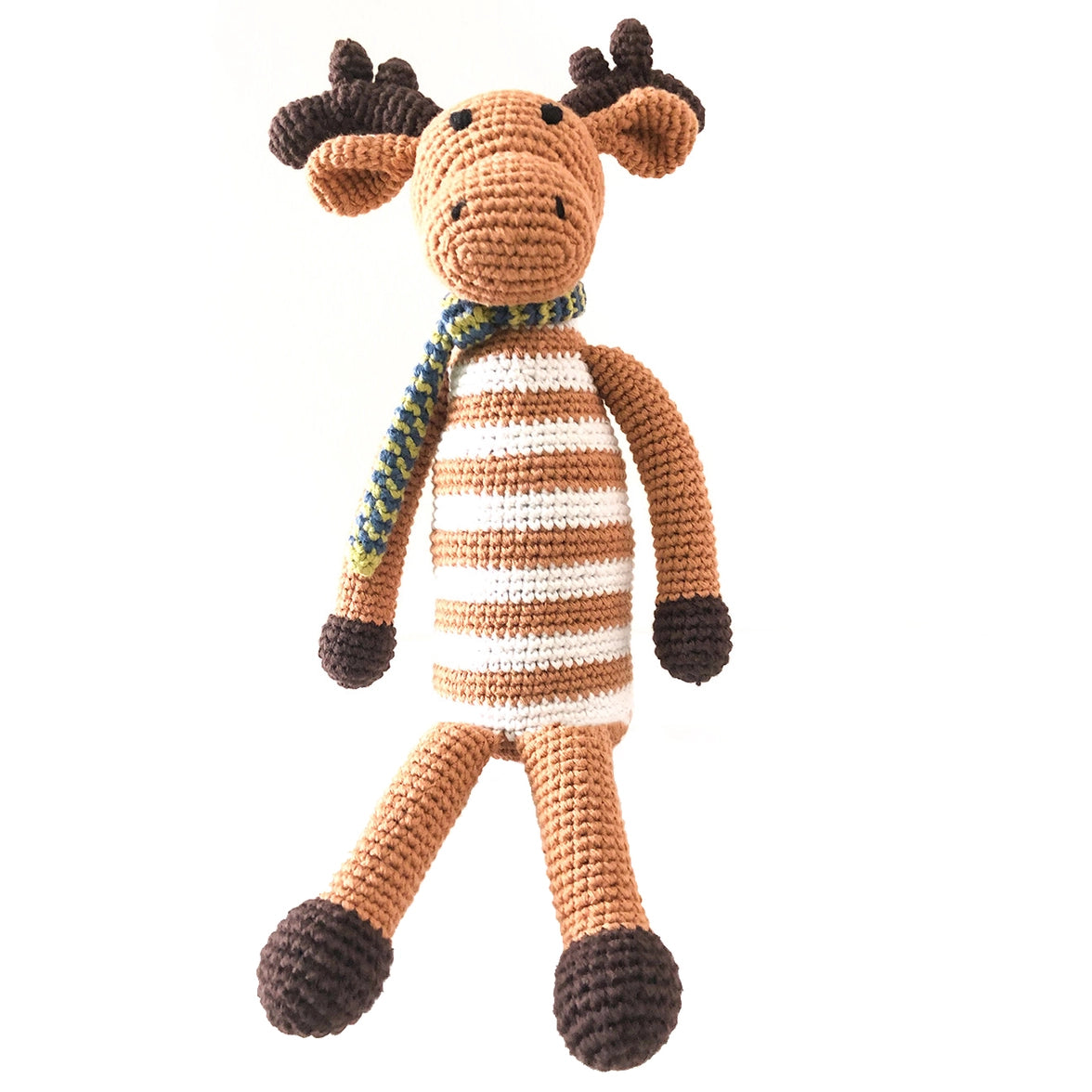 Crochet Plush Moose Woodlands Kids Toy
