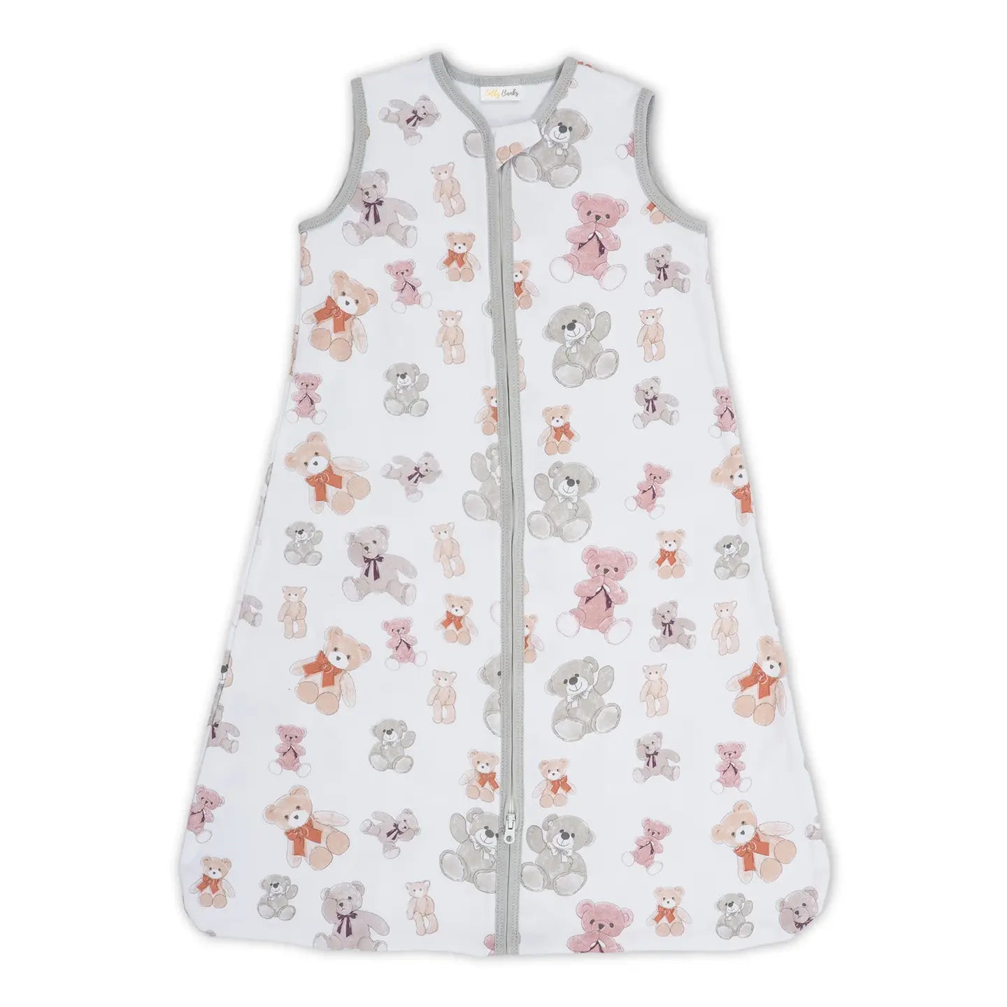 Bear Hugs Baby Sleep Sack, 100% Organic Cotton