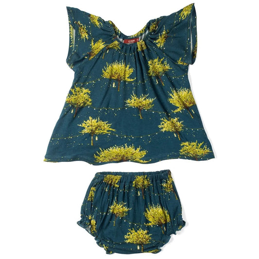 Firefly Bamboo Dress & Bloomer Set | Milkbarn