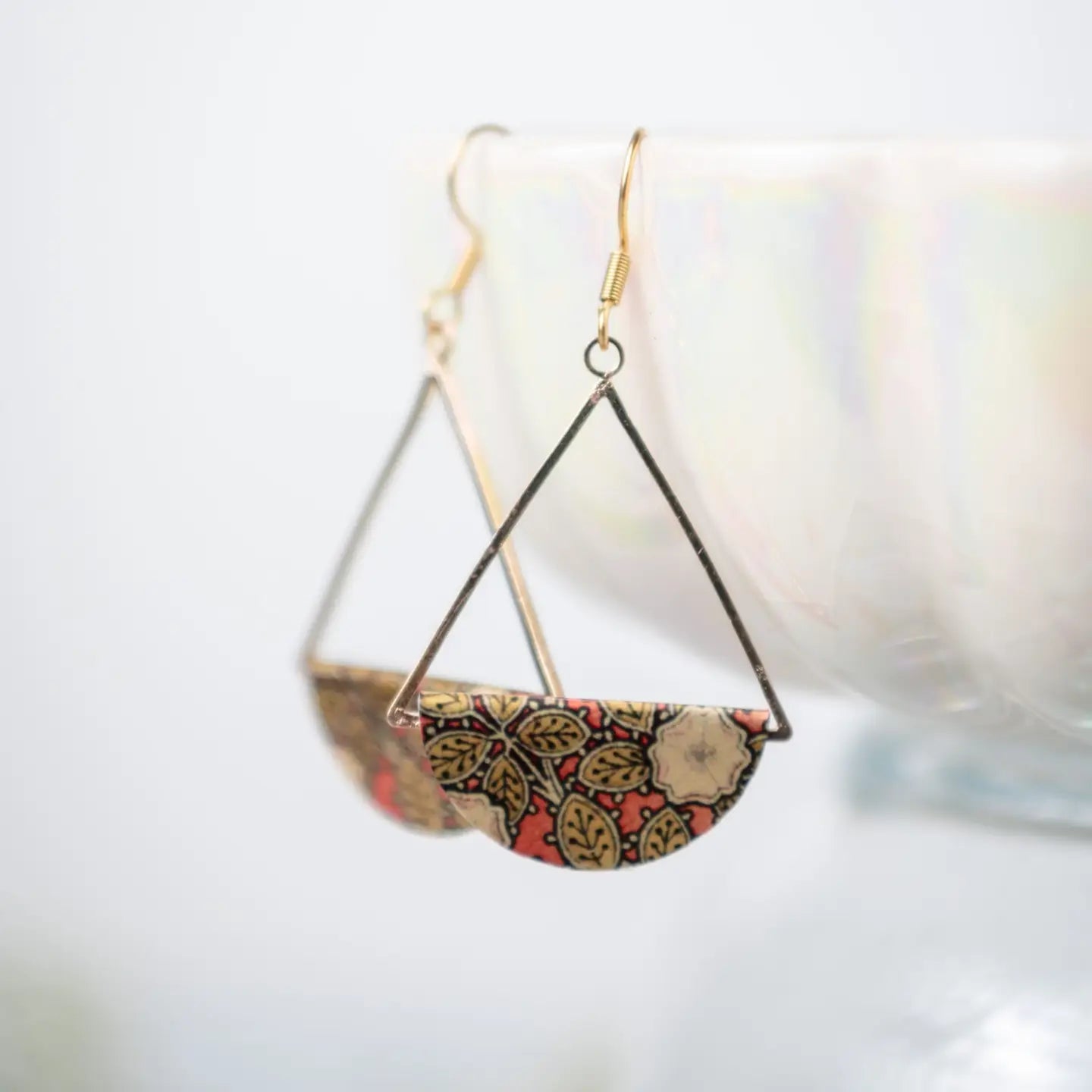 Rosie Dangle Earrings - Gold