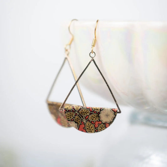 Rosie Dangle Earrings - Gold