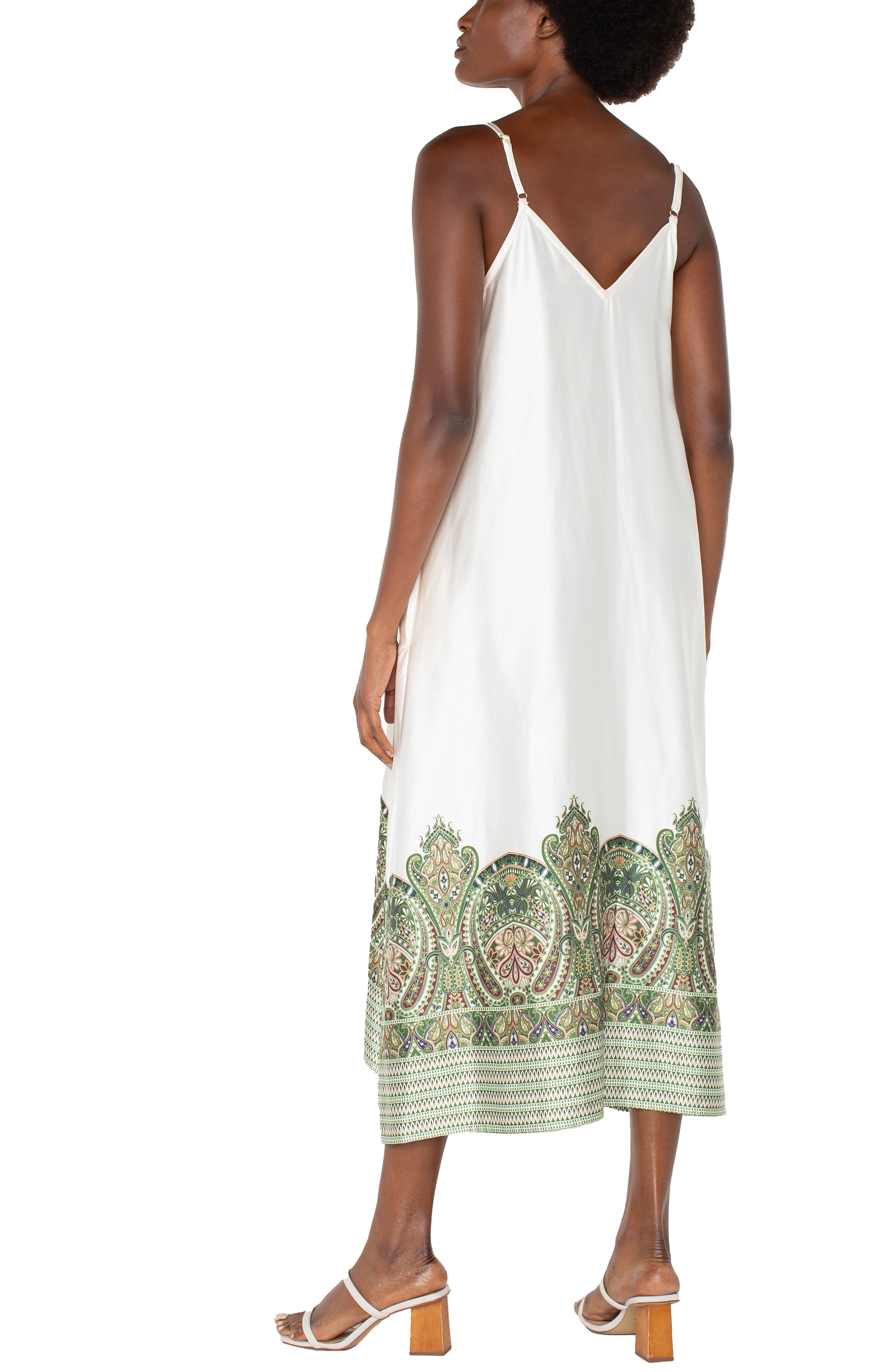 Liverpool Spaghetti Strap Maxi Dress 