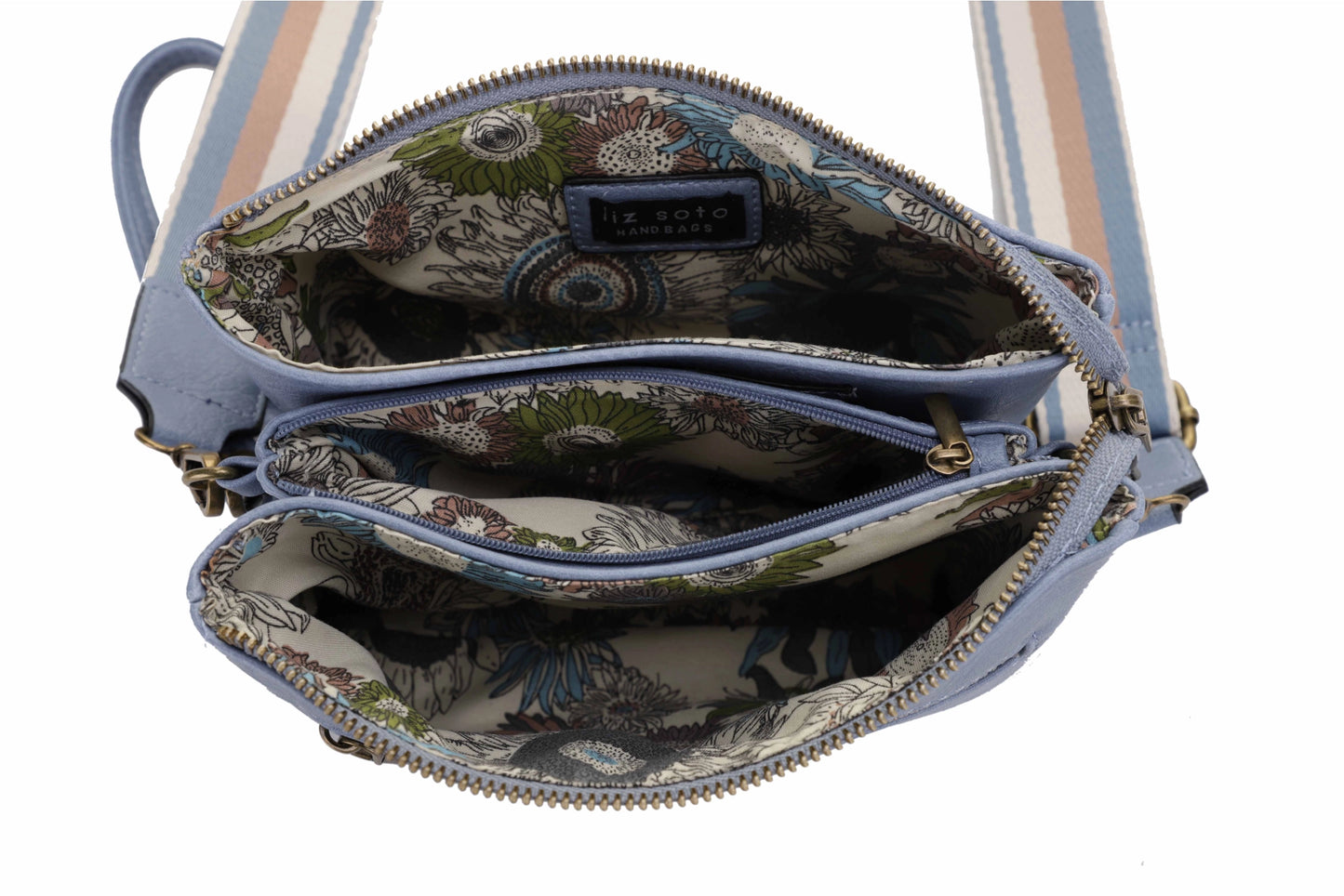 Chloe Cross Body or Wristlet | Brown