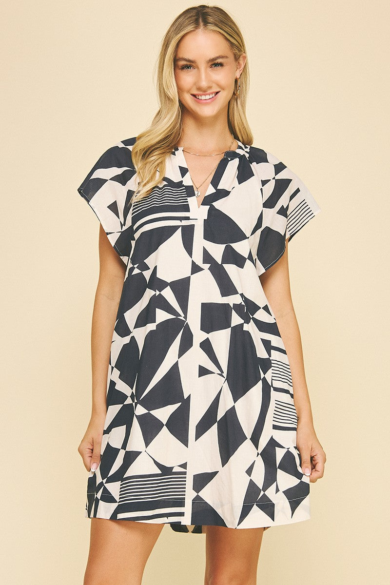 Ashlee Printed Dress