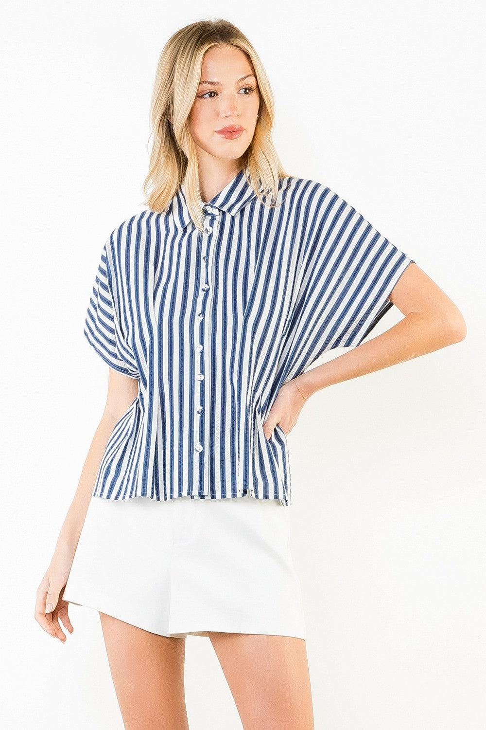 Kylie Button Up Top