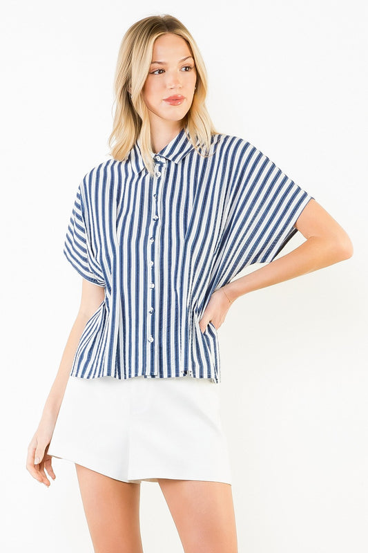 Kylie Button Up Top