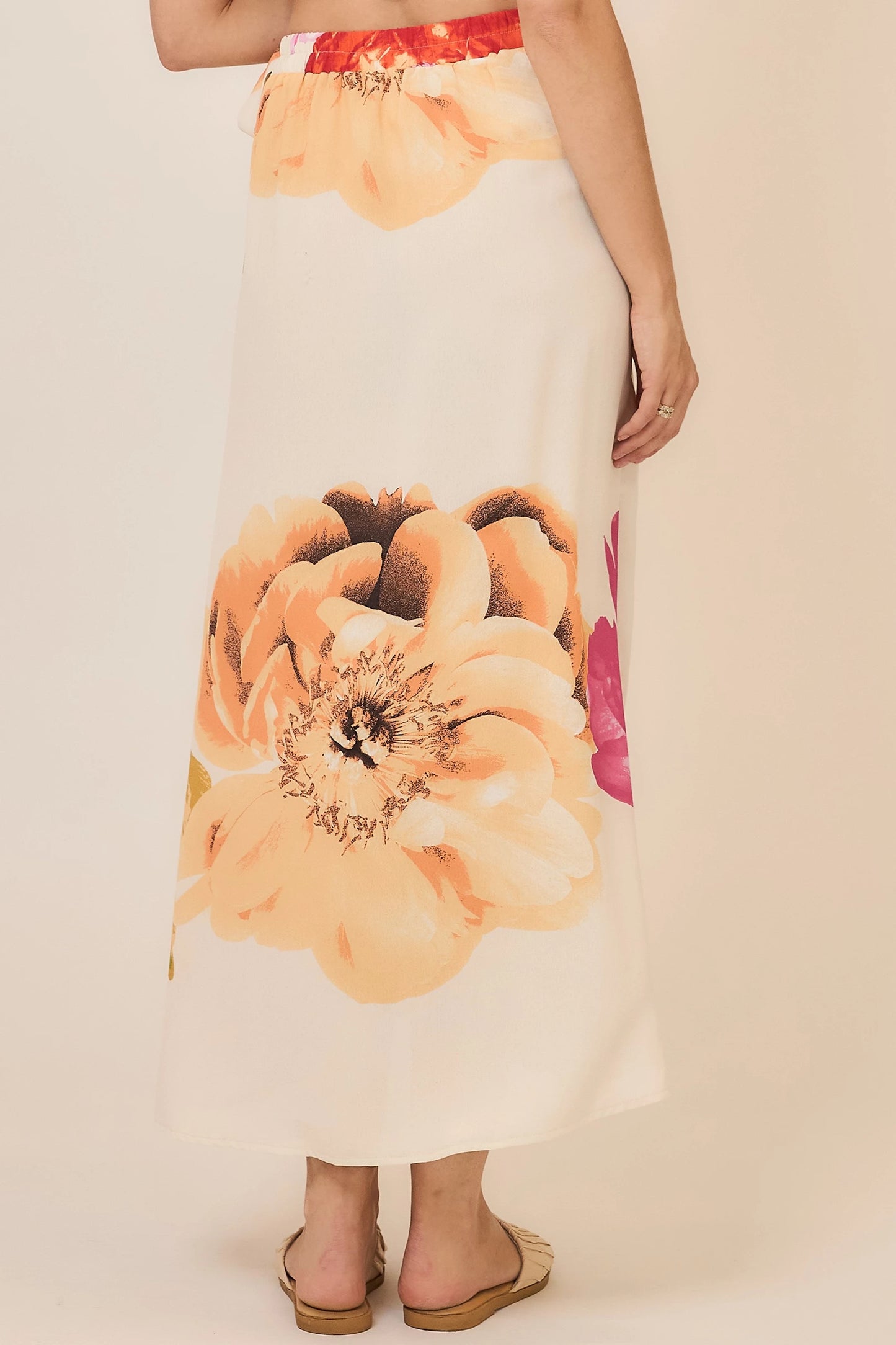 Ella Floral Wrap Maxi Skirt